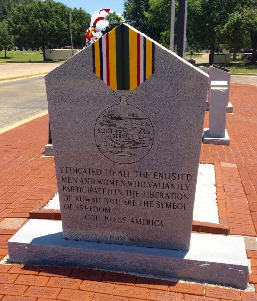 LIBERATION OF KUWAIT WAR MEMORIAL FRONT