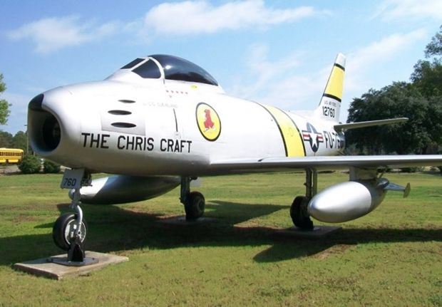 NORTH AMERICAN F-86A “SABRE” MEMORIAL