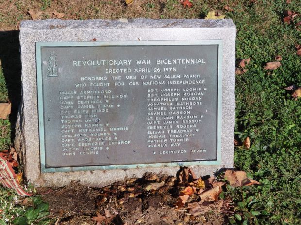 NEW SALEM PARISH REVOLUTIONARY WAR MEMORIAL