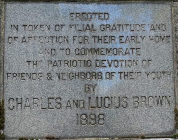 PRESTON CIVIL WAR AND WORLD WAR MEMORIAL STONE C