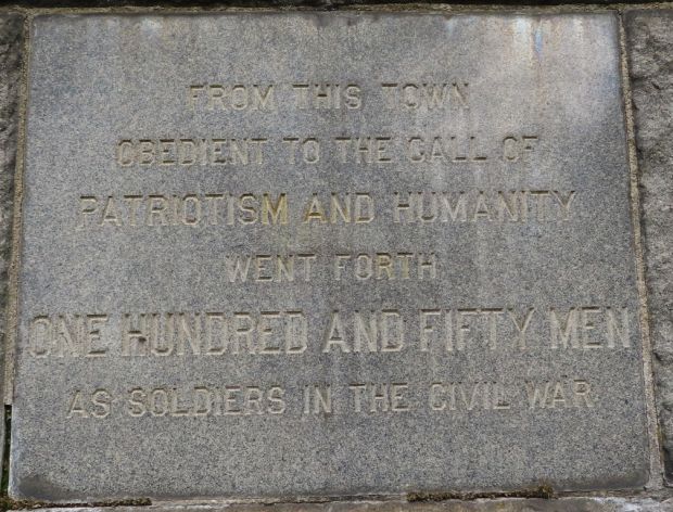 PRESTON CIVIL WAR AND WORLD WAR MEMORIAL STONE A