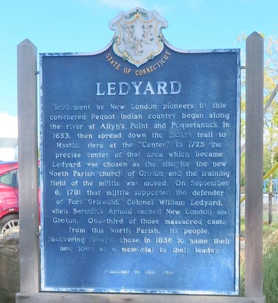 LEDYARD MEMORIAL MARKER