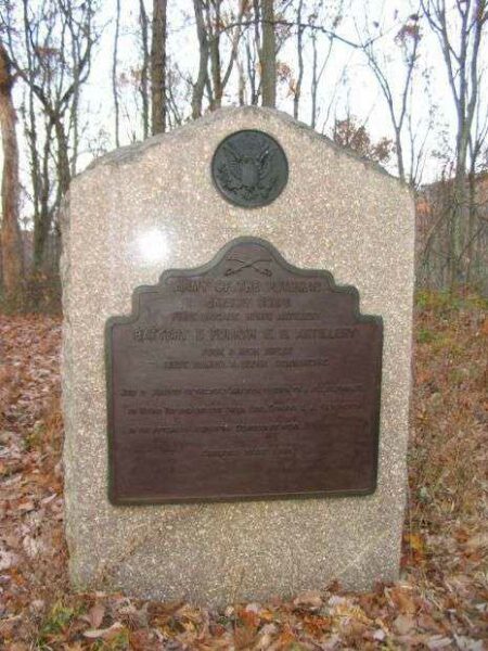 BATTERY E, FOURTH U.S. ARTILLERY WAR MEMORIAL