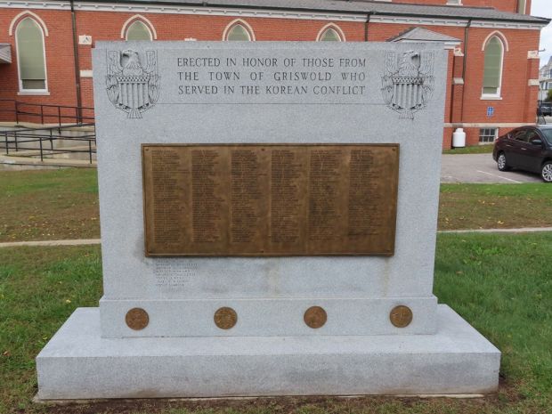GRISWOLD KOREAN WAR MEMORIAL