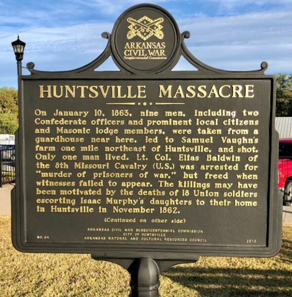 HUNTSVILLE MASSACRE MEMORIAL MARKER