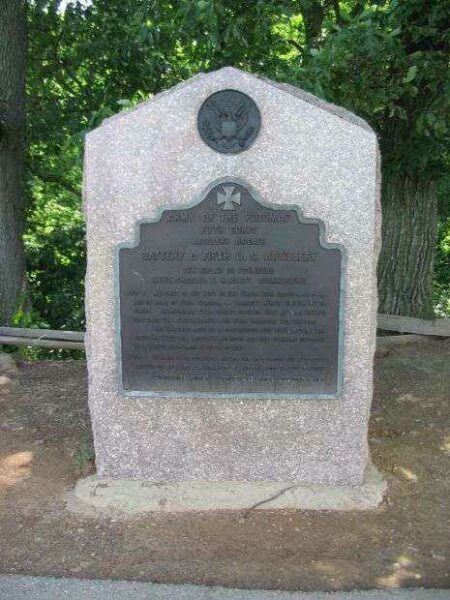 BATTERY D, FIFTH U.S. ARTILLERY WAR MEMORIAL