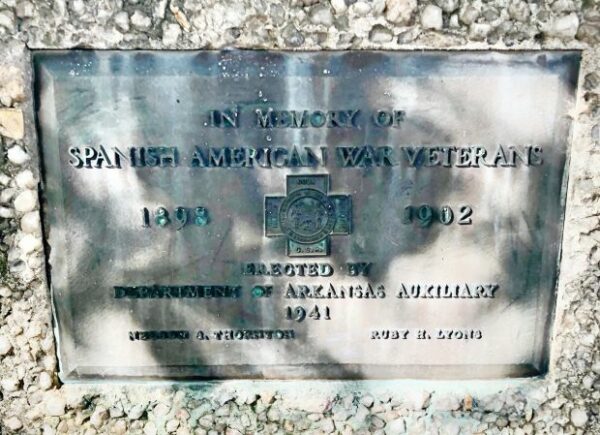 BOONE COUNTY SPANISH-AMERICAN WAR VETERANS MEMORIAL PLAQUE