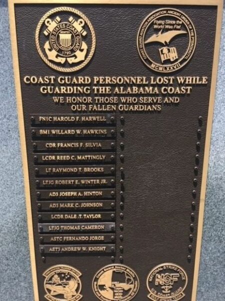 THE FALLEN GUARDIANS MONUMENT PLAQUE B