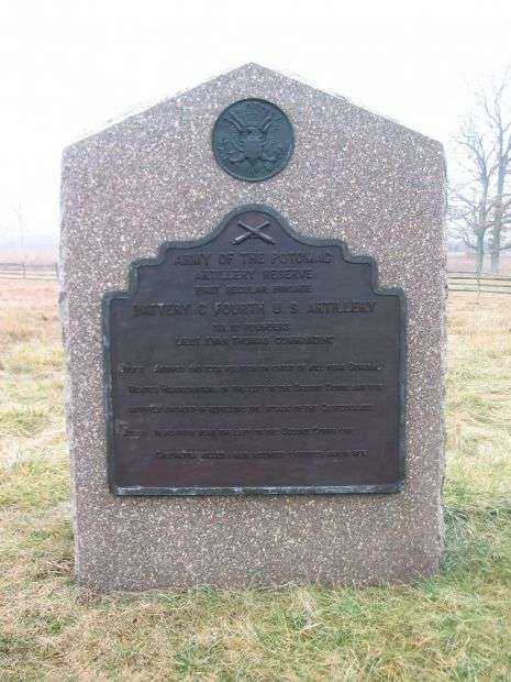 BATTERY C, FOURTH U.S. ARTILLERY WAR MEMORIAL