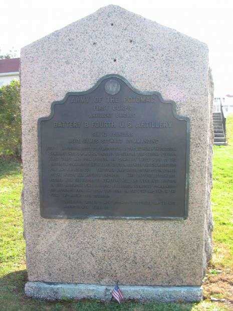 BATTERY B, FOURTH U.S. ARTILLERY WAR MEMORIAL I