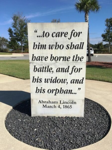 JACKSONVILLE ADDRESS BY PRESIDENT LINCOLN MEMORIAL BACK