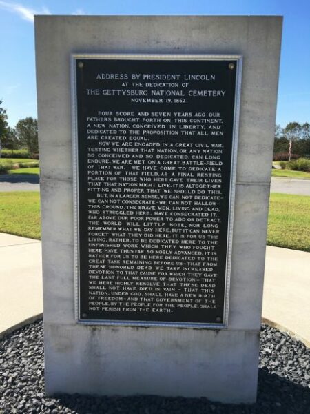 JACKSONVILLE ADDRESS BY PRESIDENT LINCOLN MEMORIAL FRONT