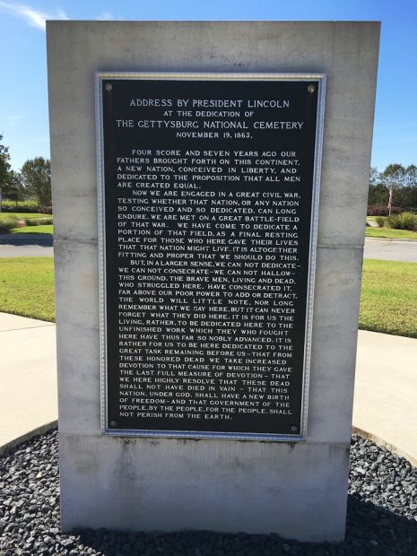 JACKSONVILLE ADDRESS BY PRESIDENT LINCOLN MEMORIAL FRONT