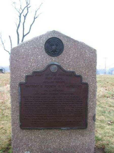 BATTERY B, FOURTH U.S. ARTILLERY WAR MEMORIAL II