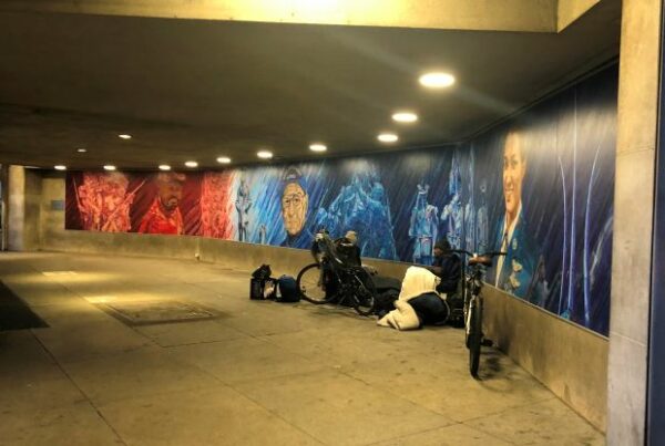 “IN SERVICE” WAR MEMORIAL MURAL