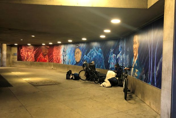 “IN SERVICE” WAR MEMORIAL MURAL