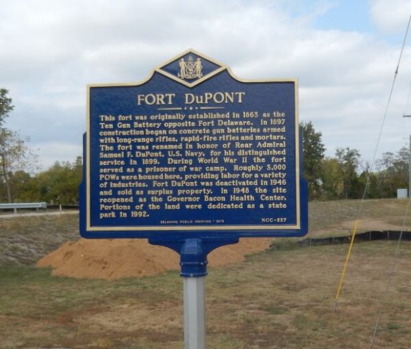 FORT DUPONT MEMORIAL MARKER