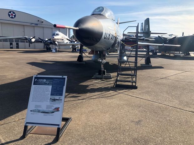 F-101B VOODOO WAR MEMORIAL AIRCRAFT