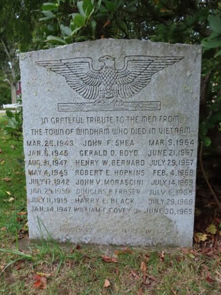 WINDHAM VIETNAM WAR MEMORIAL