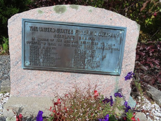 THE UNITED STATES FINISHING COMPANY GREAT WORLD WAR MEMORIAL