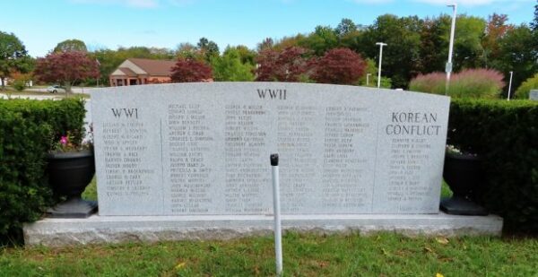 CANTERBURY ALL WARS VETERANS MEMORIAL STONE C