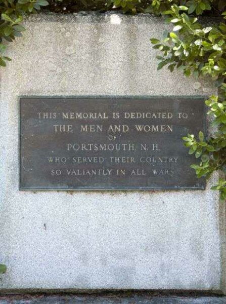 PORTSMOUTH MEN & WOMEN OF ALL WARS MEMORIAL