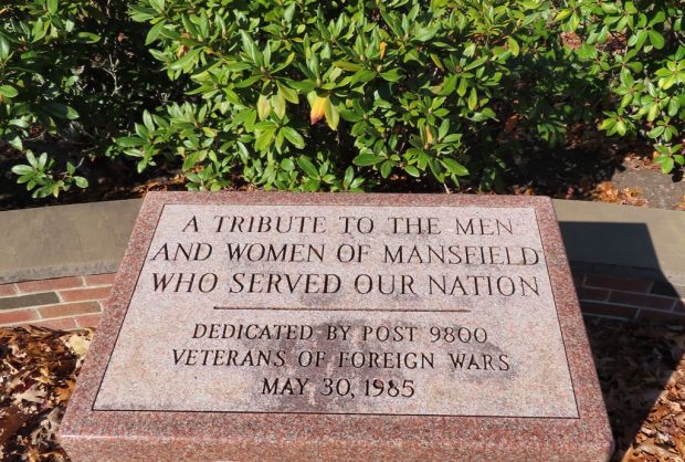 VFW POST 9800 VETERANS MEMORIAL DEDICATION STONE