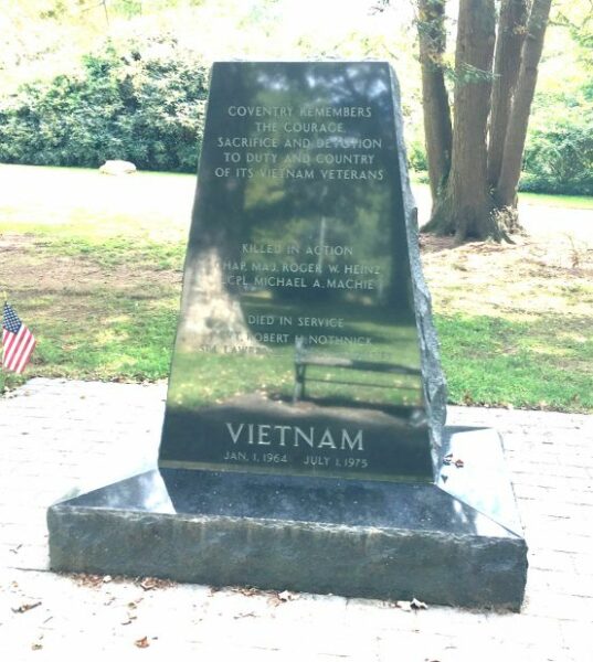 COVENTRY VIETNAM VETERANS MEMORIAL