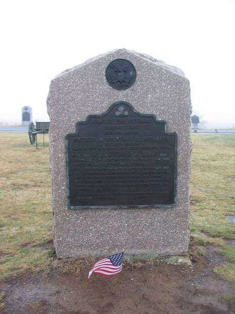 BATTERY A, FOURTH U.S. ARTILLERY WAR MEMORIAL
