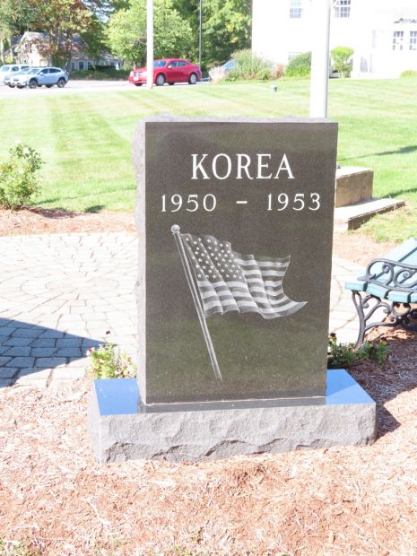 COLUMBIA KOREAN WAR MEMORIAL BACK