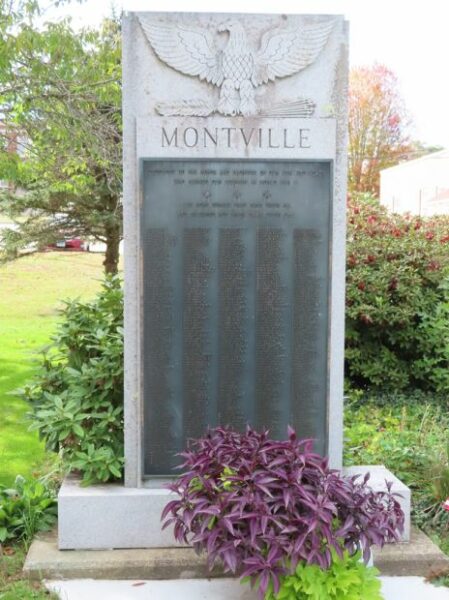 MONTVILLE WORLD WAR II MEMORIAL