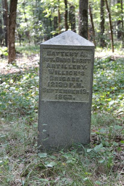 BATTERY A, 1ST. OHIO LIGHT ARTILLERY WAR MEMORIAL