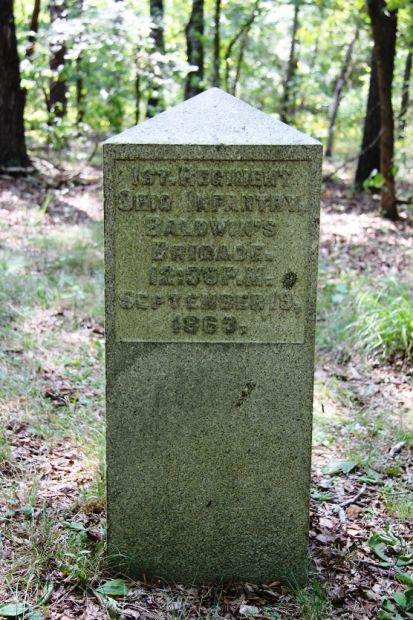 1ST. REGIMENT OHIO INFANTRY WAR MEMORIAL