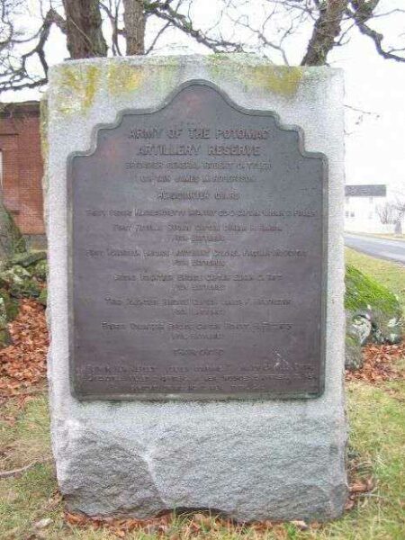 ARTILLERY RESERVE WAR MEMORIAL