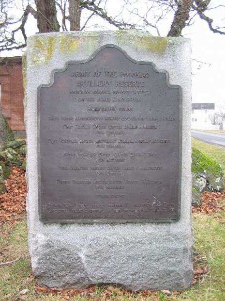 ARTILLERY RESERVE WAR MEMORIAL