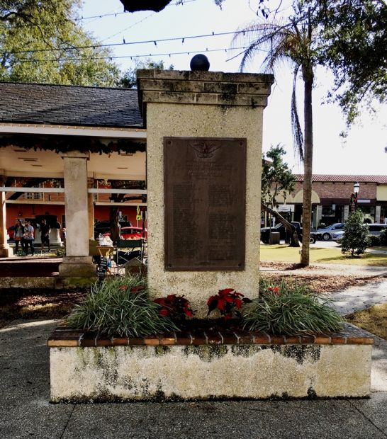 ST. JOHNS COUNTY, FLORIDA WAR MEMORIAL