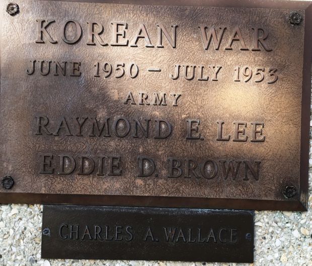 ST. JOHNS COUNTY, FLORIDA WAR MEMORIAL PLAQUE B