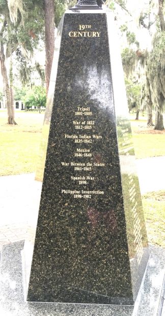 ORLANDO UNITED STATES MARINE CORPS WAR MEMORIAL SIDE C