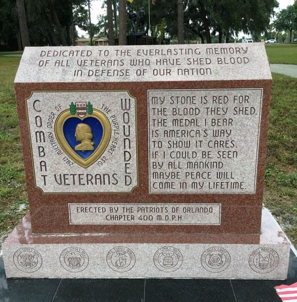 ORLANDO COMBAT WOUNDED VETERANS MEMORIAL