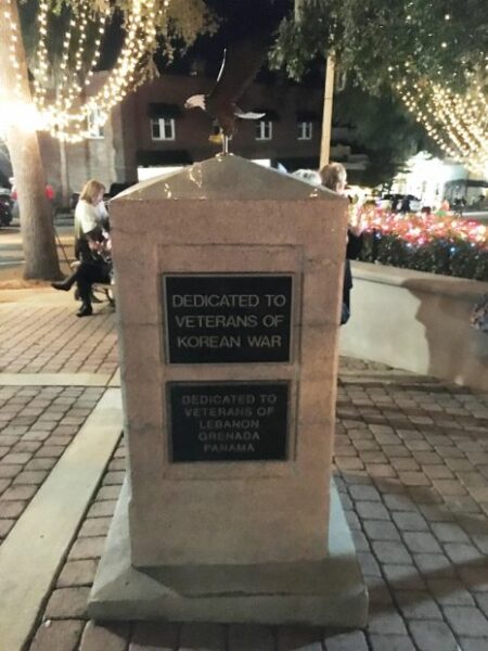 MOUNT DORA THE WORLD WAR MEMORIAL SIDE B