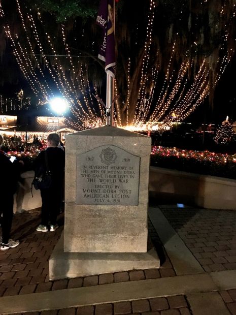 MOUNT DORA THE WORLD WAR MEMORIAL SIDE A