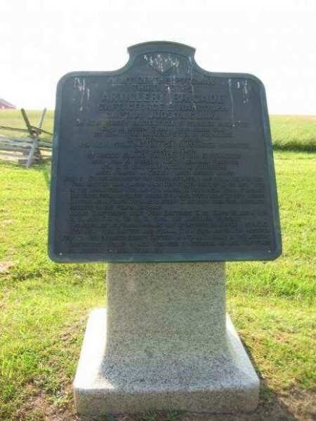 ARTILLERY BRIGADE THIRD CORPS WAR MEMORIAL TYPE II