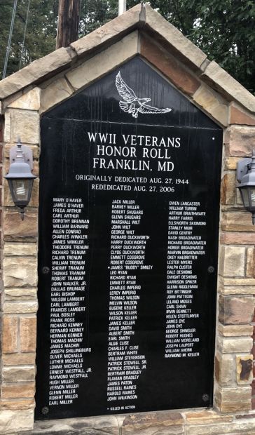 AMERICAN LEGION POST #189 WAR MEMORIAL PLAQUE B