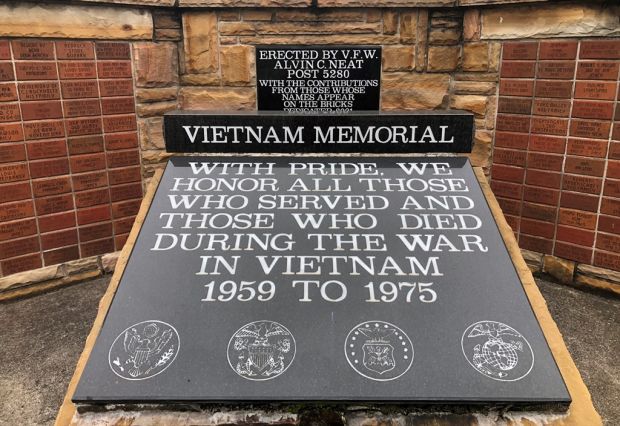 V.F.W. POST 5280 VIETNAM MEMORIAL DEDICATION PLAQUE