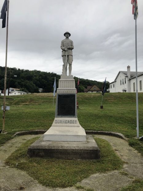 THE WORLD WAR HONORED DEAD OF LONACONING, MARYLAND MEMORIAL