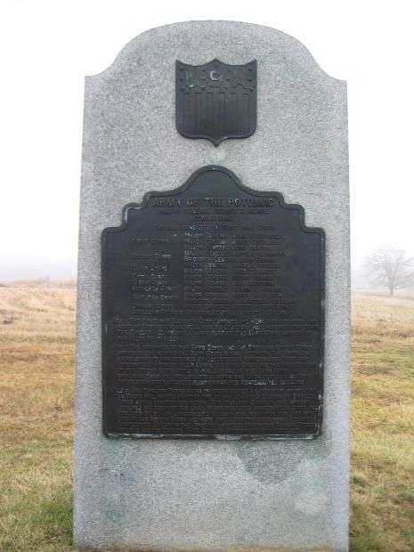 ARMY OF THE POTOMAC WAR MEMORIAL