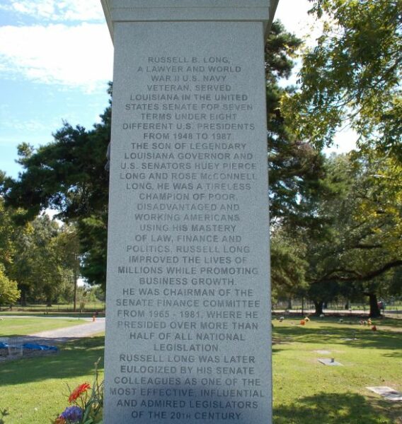 RUSSELL B. LONG MEMORIAL NARRATIVE STONE