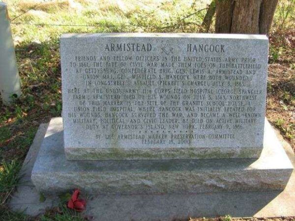 ARMISTEAD AND HANCOCK WAR MEMORIAL