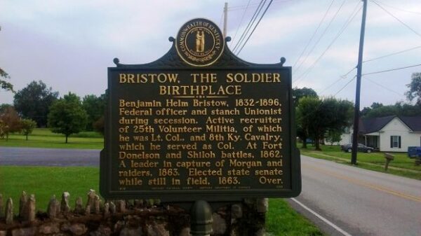BRISTOW, THE SOLDIER BIRTHPLACE WAR MEMORIAL MARKER