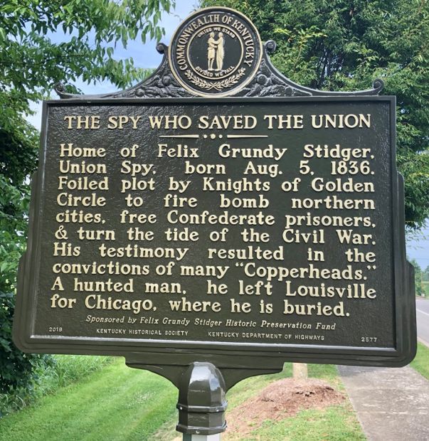 THE SPY WHO SAVED THE UNION WAR MEMORIAL MARKER